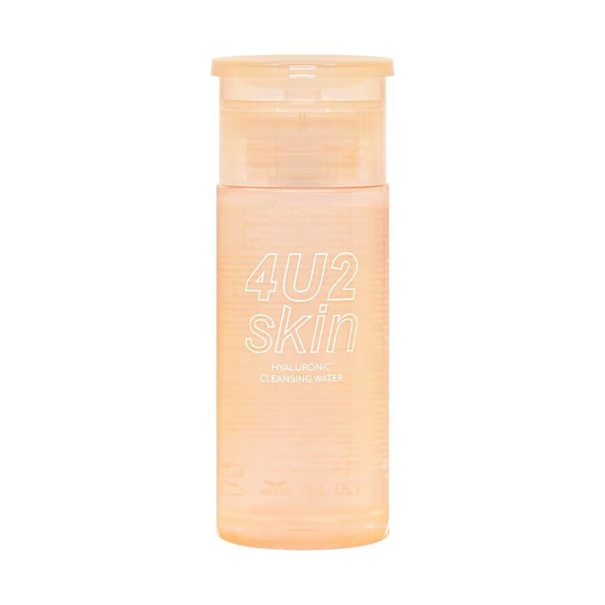 

4 U 2 4U2 Skin Гиалуроновая очищающая вода 120 мл, Clear
