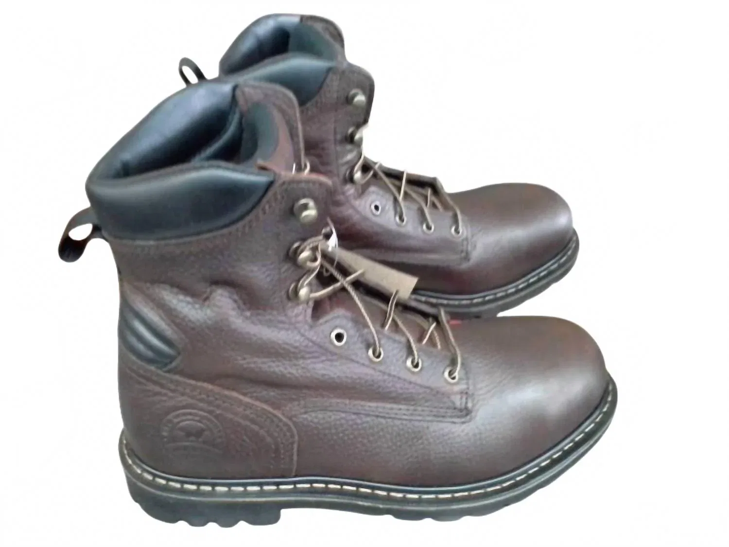 Red Wing Shoes Мужские кожаные рабочие ботинки Farmington коричневого цвета