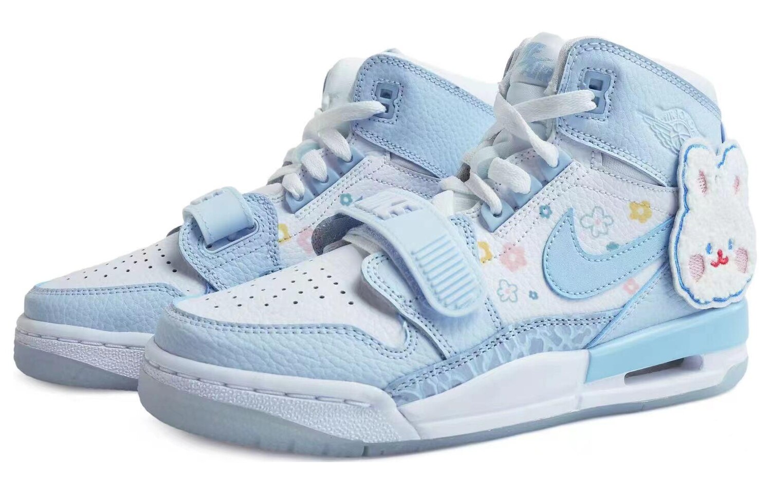 

Кроссовки JORDAN Legacy 312 Vintage Basketball Shoes Women's High-Top Blue White