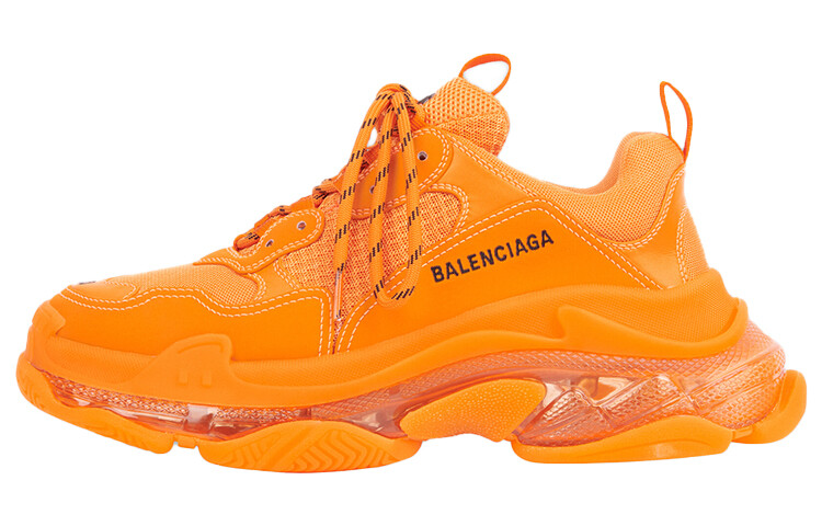 

Кроссовки Balenciaga Triple S Clear Sole Orange, Оранжевый, Кроссовки Balenciaga Triple S Clear Sole Orange