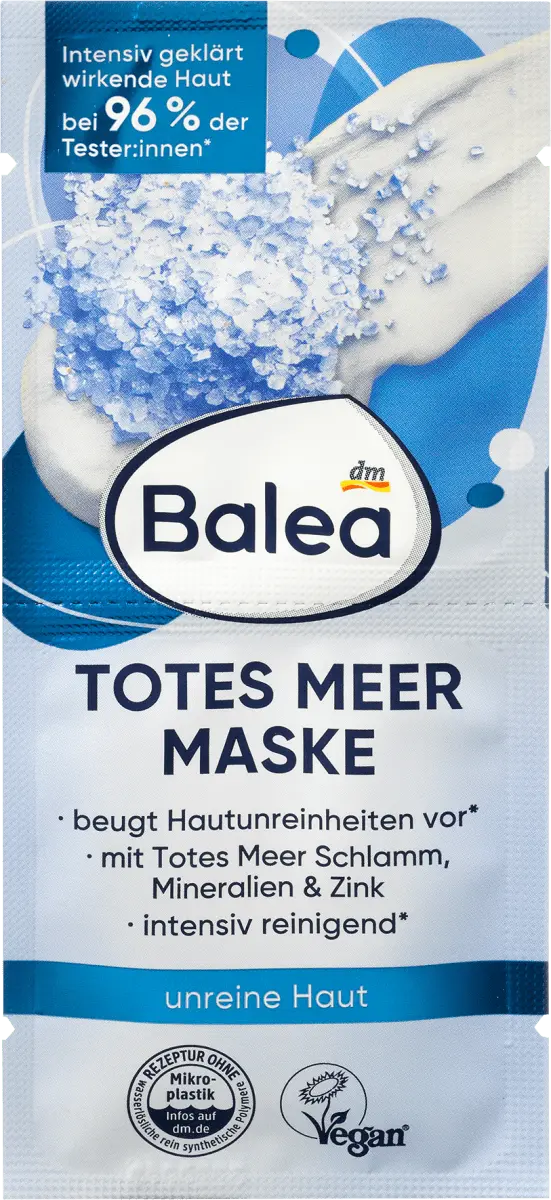 

Маска для лица Мертвое море (2х8 мл) 16 мл Balea