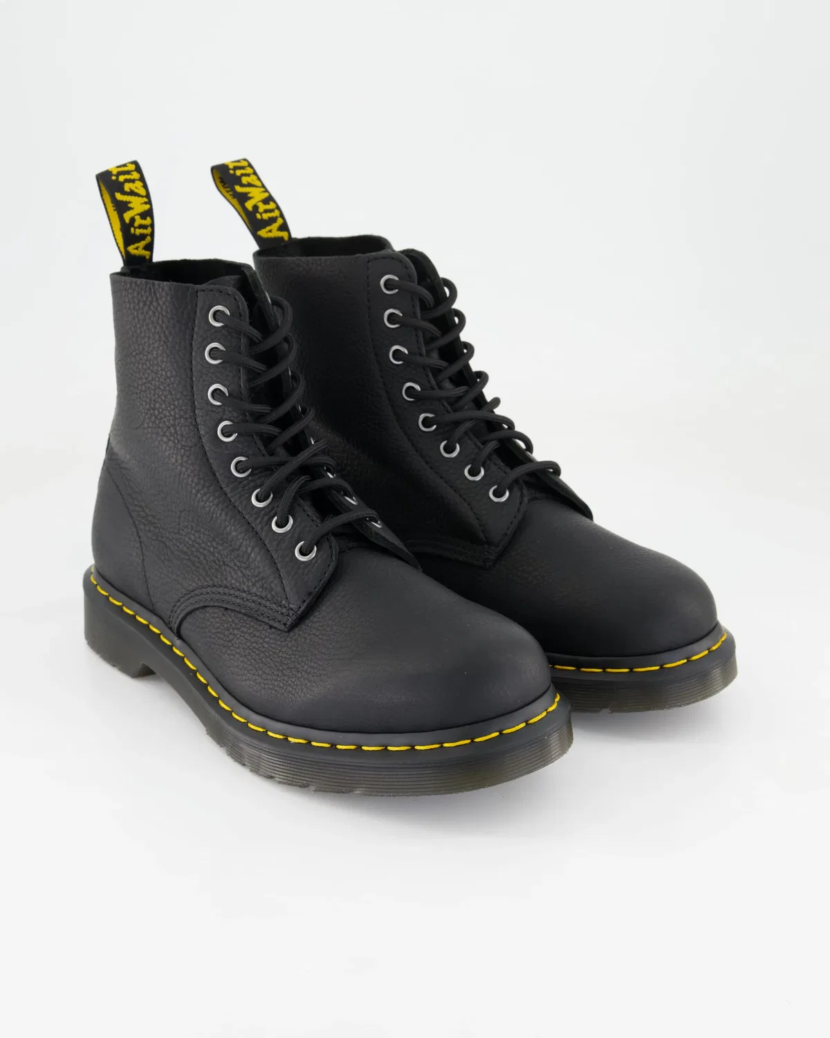 Ботинки из гладкой кожи, Dr. Martens, черный