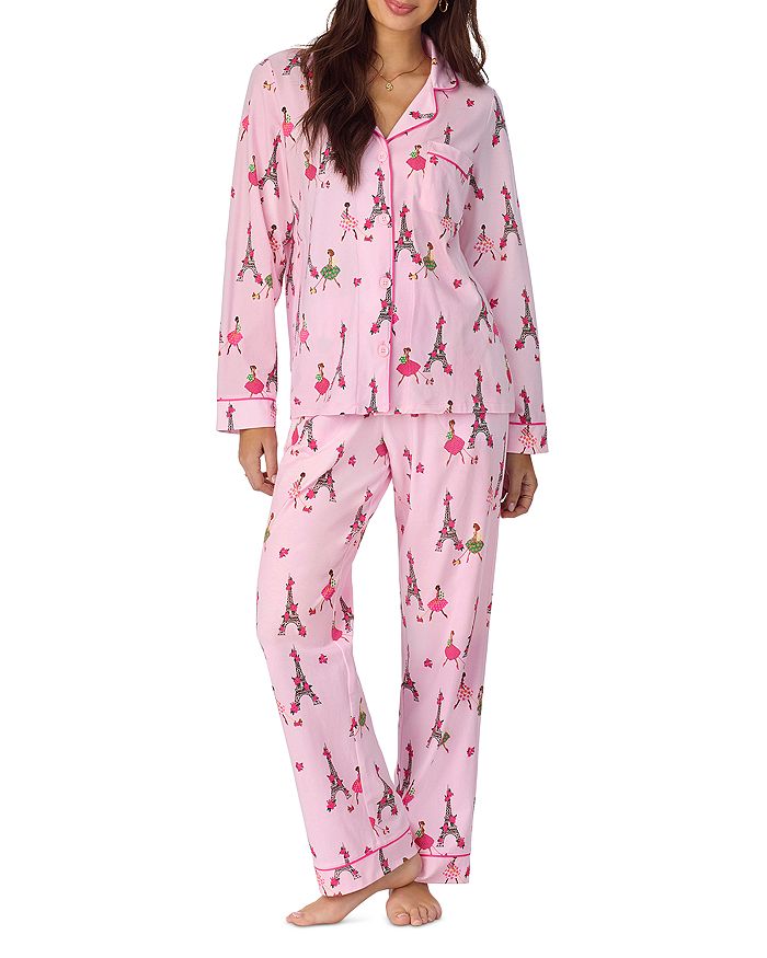 

Пижамный комплект с длинным рукавом BedHead Pajamas, розовый
