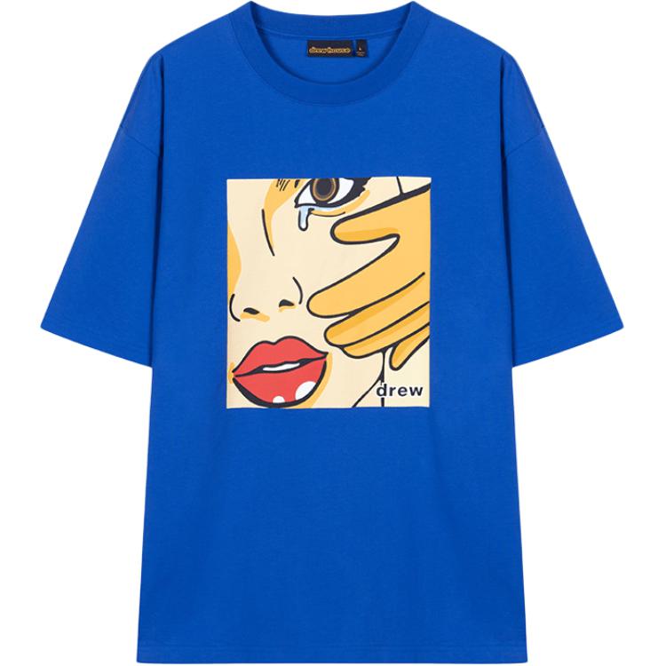 

Drew House Футболка SS25 Unisex Royal Blue, Синий, Drew House Футболка SS25 Unisex Royal Blue