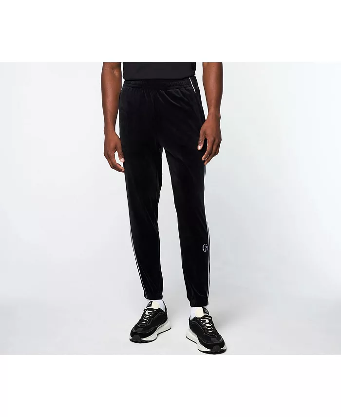 

Большие и высокие спортивные брюки Lioni Velour Track Sergio Tacchini, черный