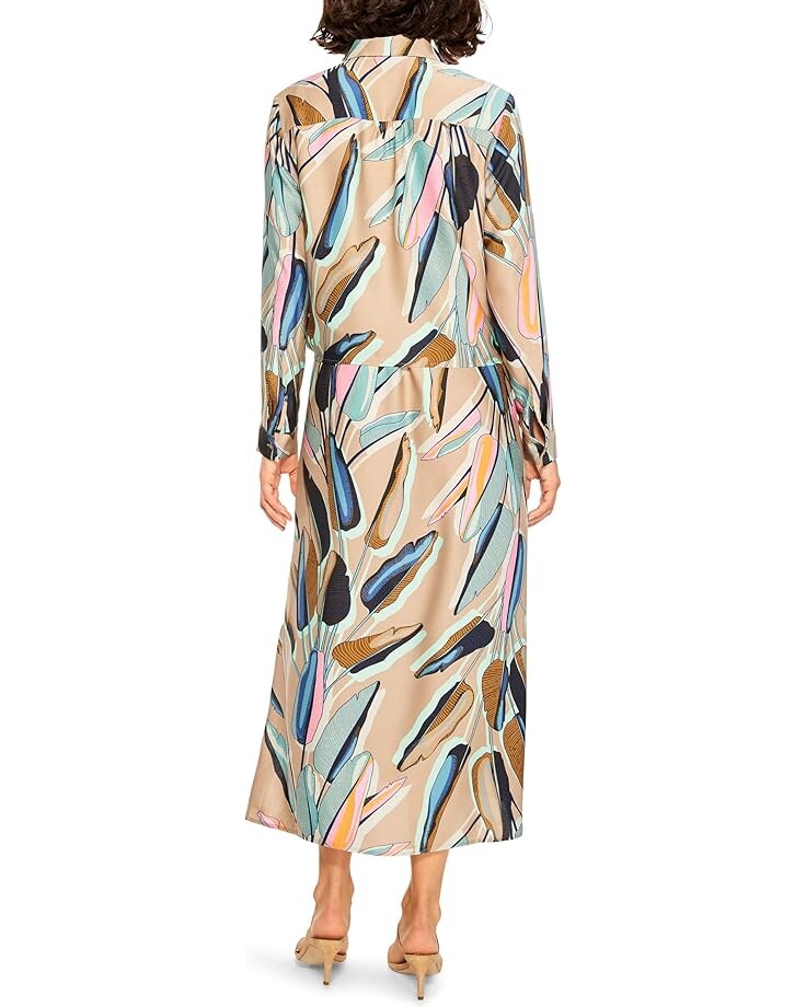

Топ NIC+ZOE Banana Leaves Top, цвет Aqua Multi
