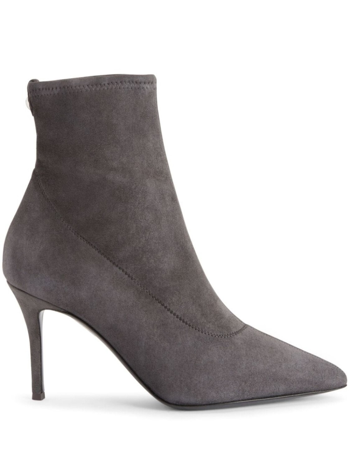 

Giuseppe Zanotti Mirea 90mm suede boots, серый