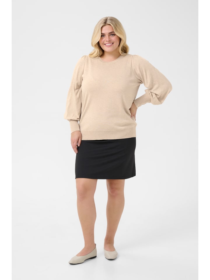 

Свитер стандартной вязки KClizzy в цвете Feather Grey Melange KAFFE curve