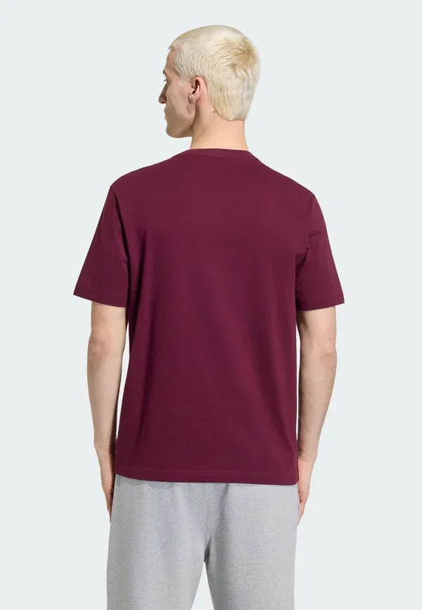 Футболка Adidas Originals Loo31 basic t-shirt, бордовый — фото 2