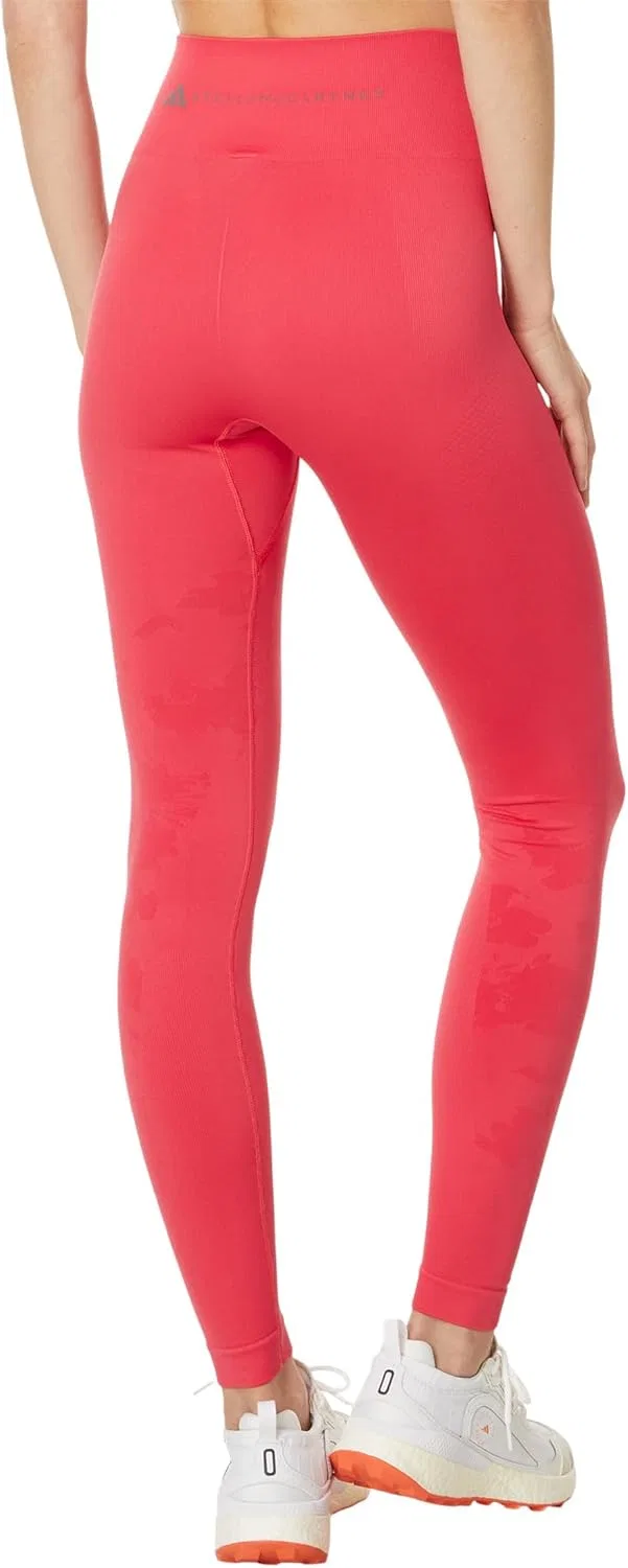 Леггинсы для йоги adidas by Stella McCartney TrueStrength Seamless, розовый — фото 2