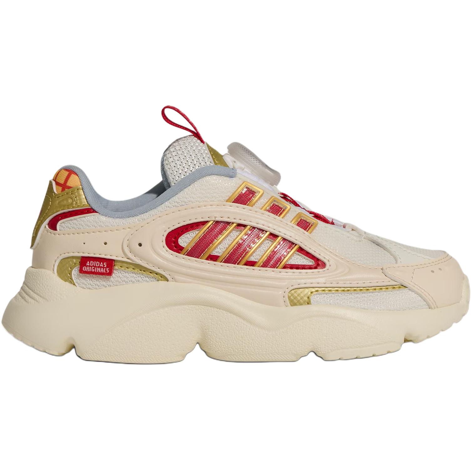 Adidas Детские низкие кроссовки Disney x Ozmillen, цвет экрю — фото 3
