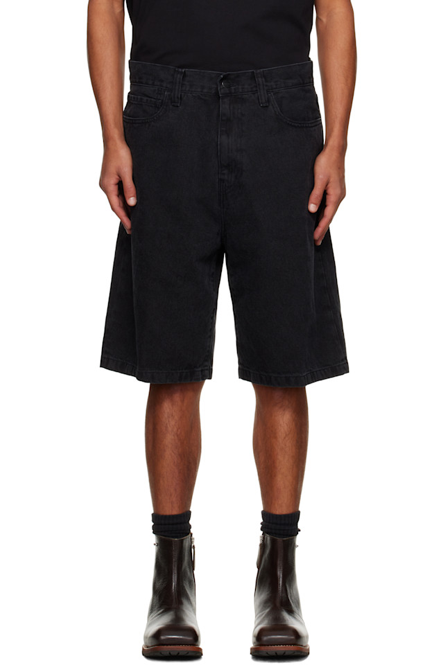 

Carhartt Work In Progress Черные джинсовые шорты Landon