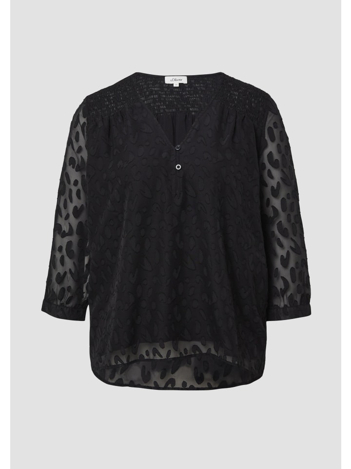 

Блузка 9999_черная s.Oliver