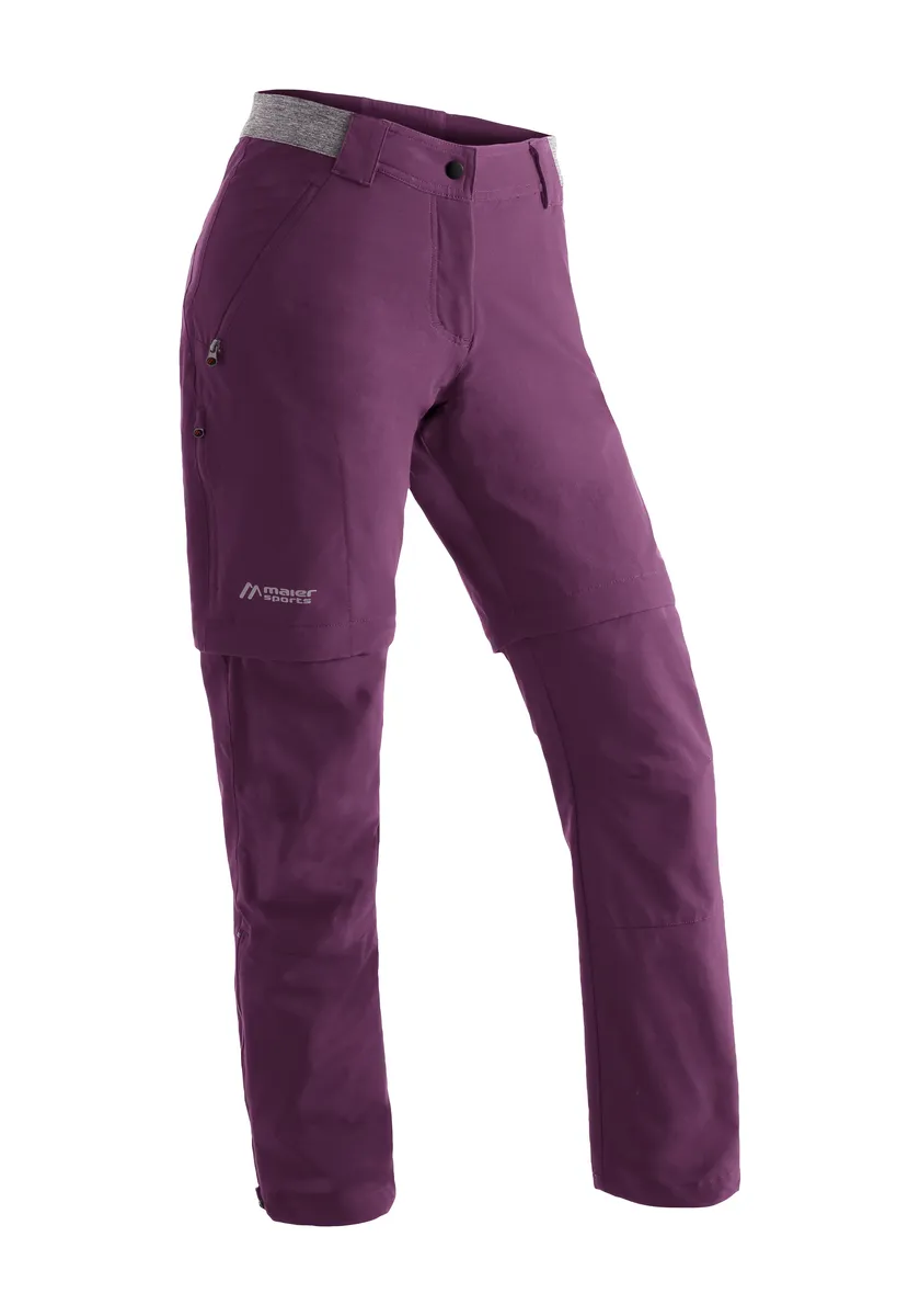 

Функциональные брюки Maier Sports "Norit Zip 2.0 W" с практичной функцией застежки-молнии, фиолетовый