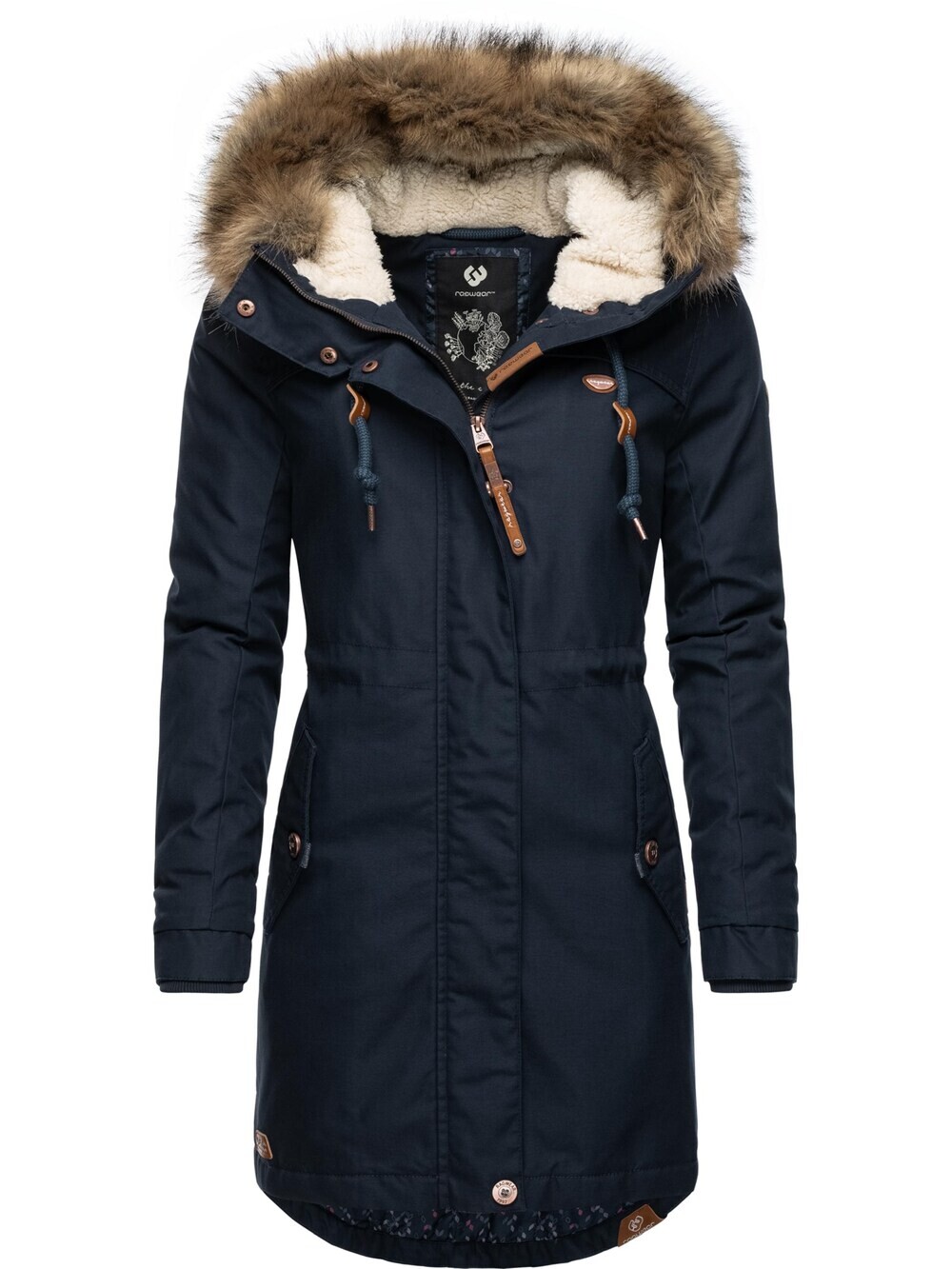 

Зимняя парка Ragwear Tawny, темно-синий