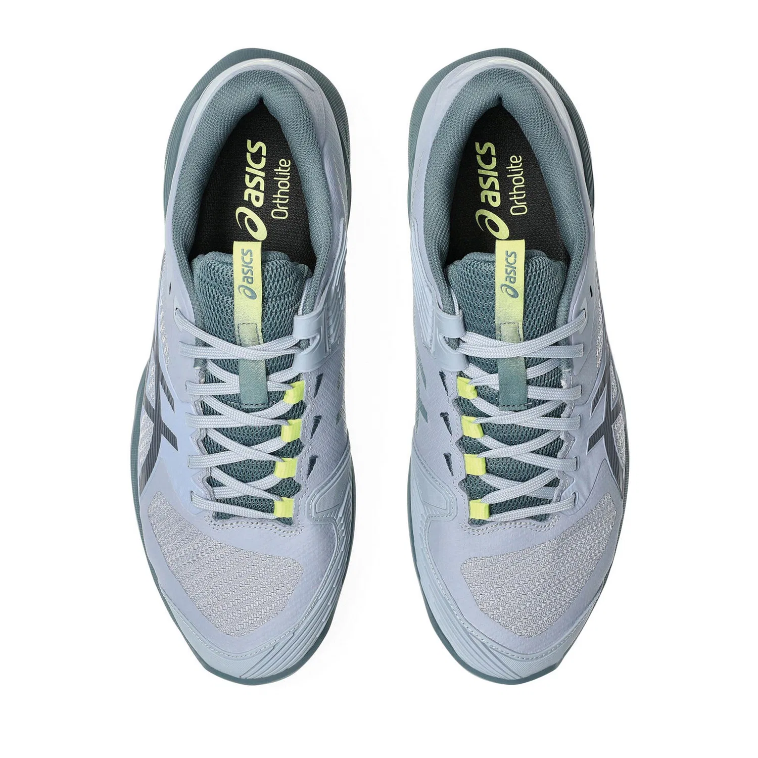 Кроссовки для тенниса ASICS Solution Speed FF 4 серо-голубые — фото 4