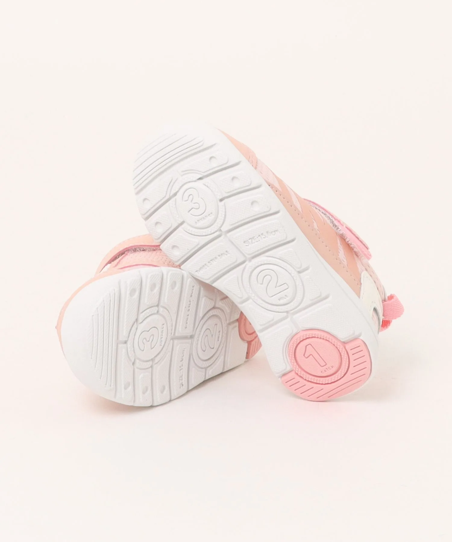 Детские кроссовки с широкой подошвой IFME LIGHT pink — фото 3