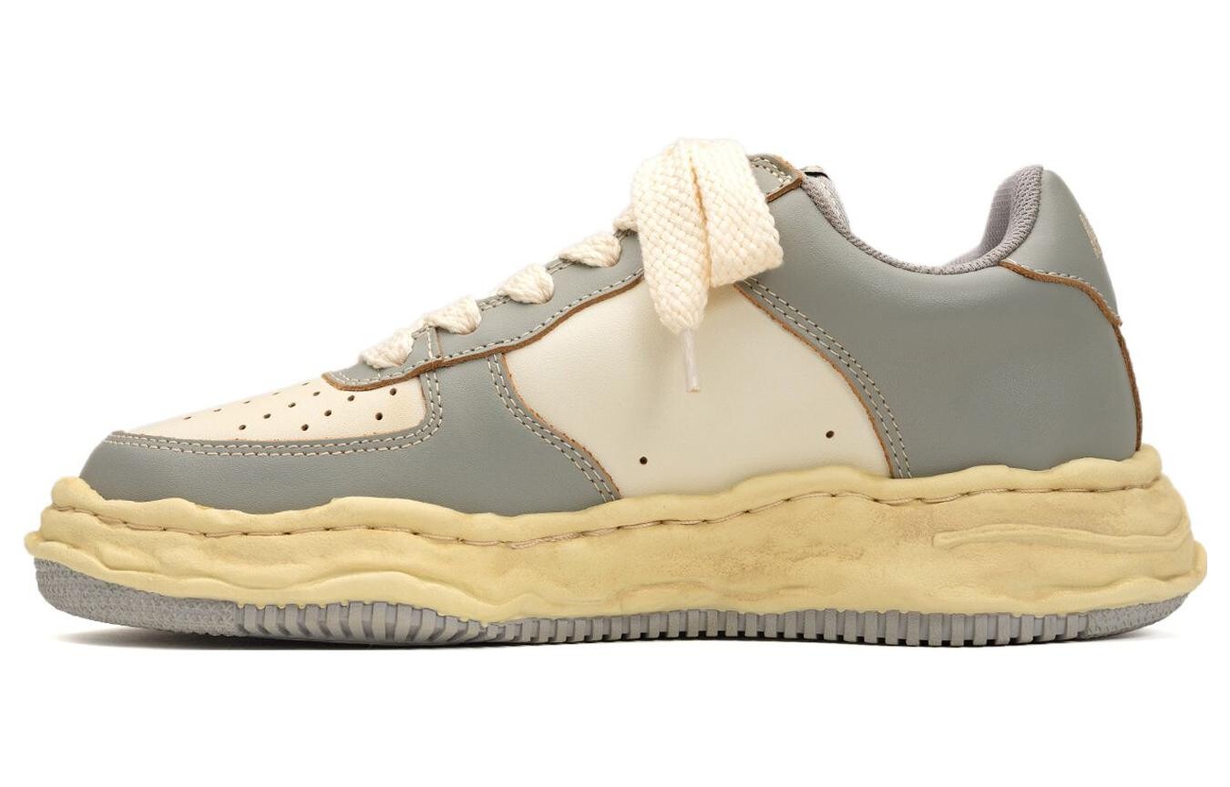 

Кроссовки Maison MIHARA YASUHIRO Wayne OG Sole Leather Sneakers, зеленый