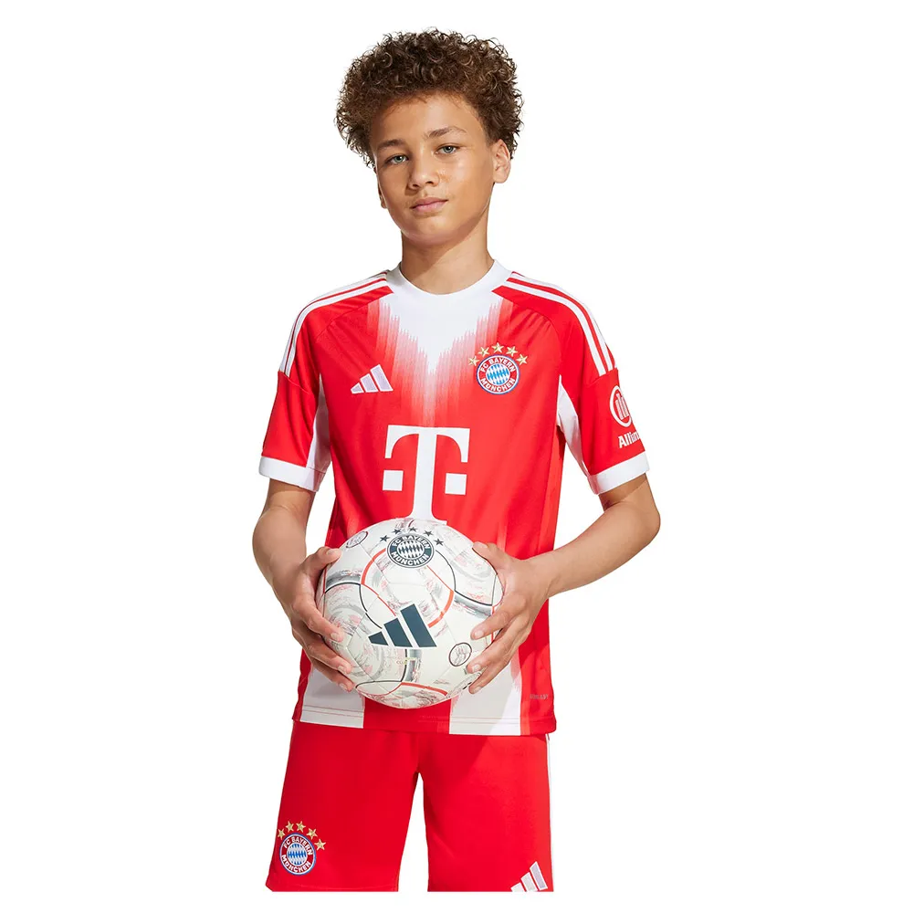 

Футболка с коротким рукавом adidas FC Bayern 25/26 home junior, красный