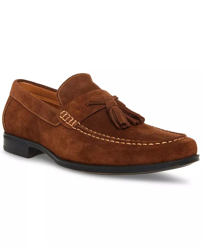 

Мужские замшевые туфли-лоферы Galileo с кисточками Steve Madden, оранжевый