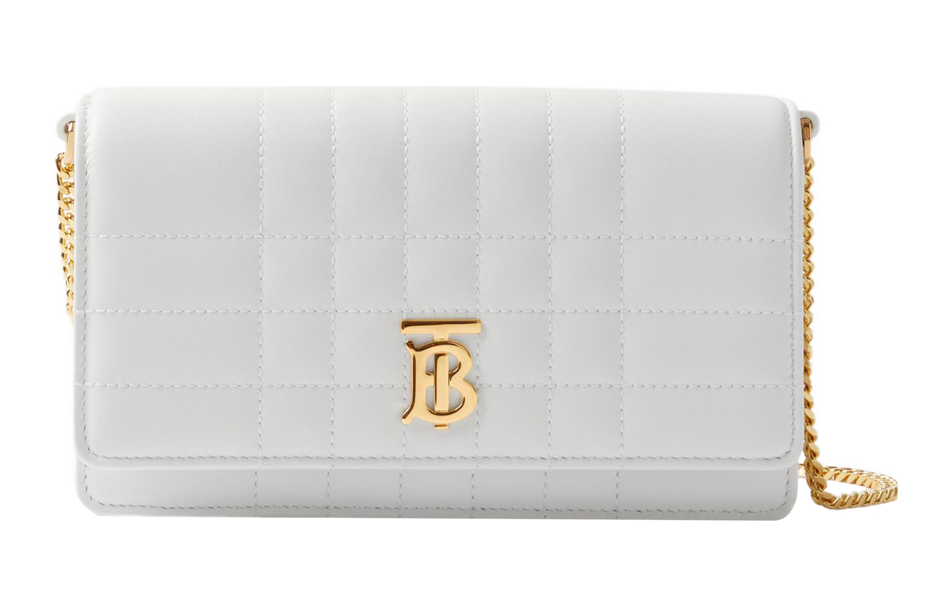 

Burberry Сумка кроссбод Lola Lola из ягненка на одно плечо клатч женская белая