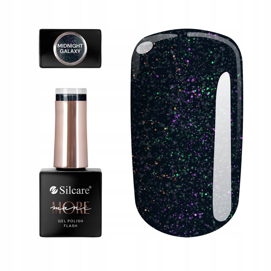 

Гибридный гель-лак ManiMore FLASH MIDNIGHT Galaxy B80036 10 г LK1550 SIL Silcare