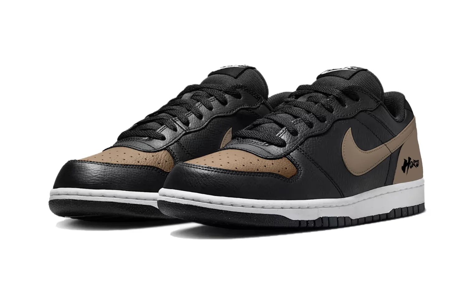 Nike Кроссовки для скейтбординга мужские Big Abrasion Resistant Slip Resistant low top brown — фото 4