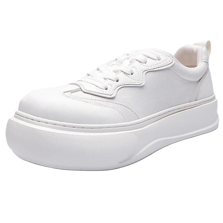 

ZUOSAISI Мужские низкие скейтерские кеды белые, цвет White