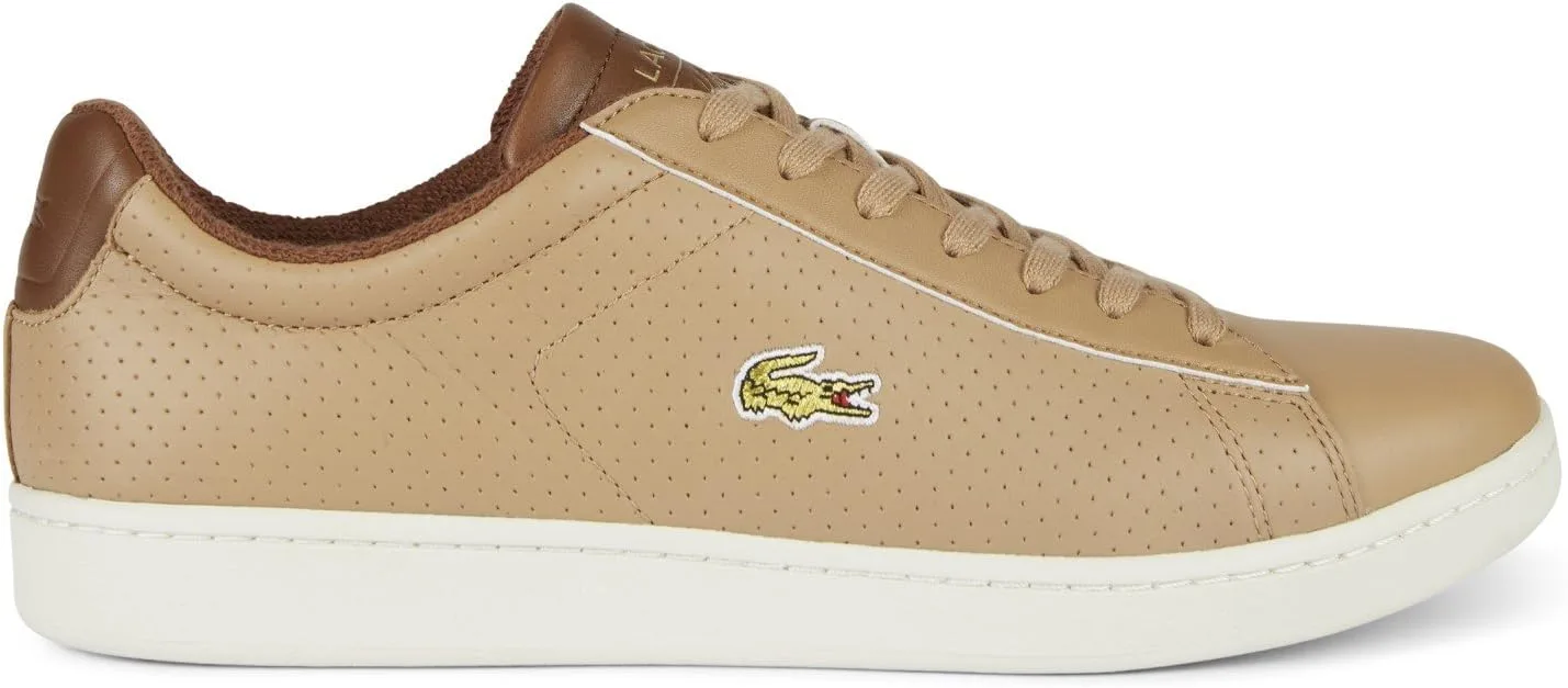 Кроссовки Lacoste Herren Carnaby Evo, белый/коричневый