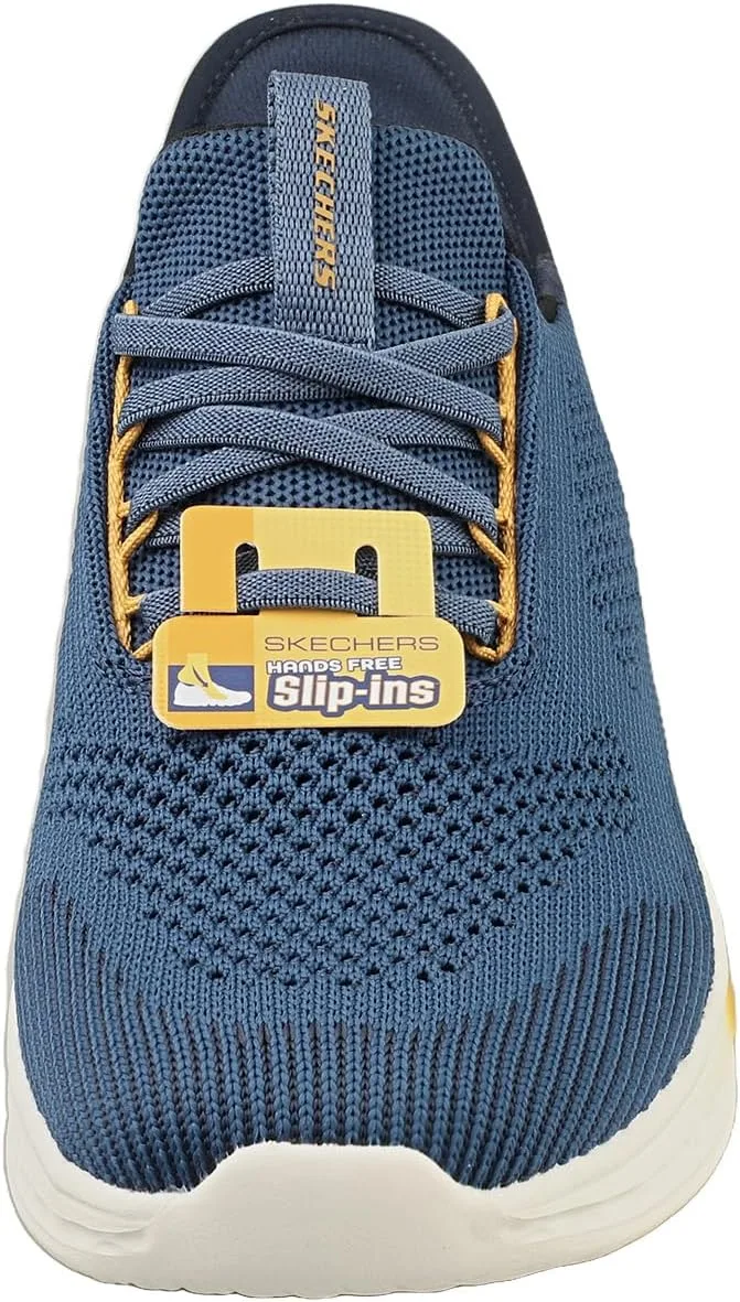 Мужские кроссовки Skechers Slade Quinto Hands Free Slip-in, синий — фото 4