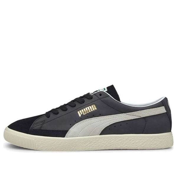 

Кроссовки basket vintage 'black white' Puma, черный