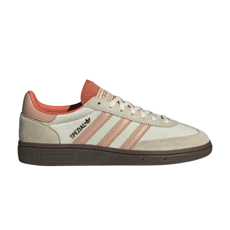 

Кроссовки adidas Wmns Handball Spezial Cream White Coral, кремовый