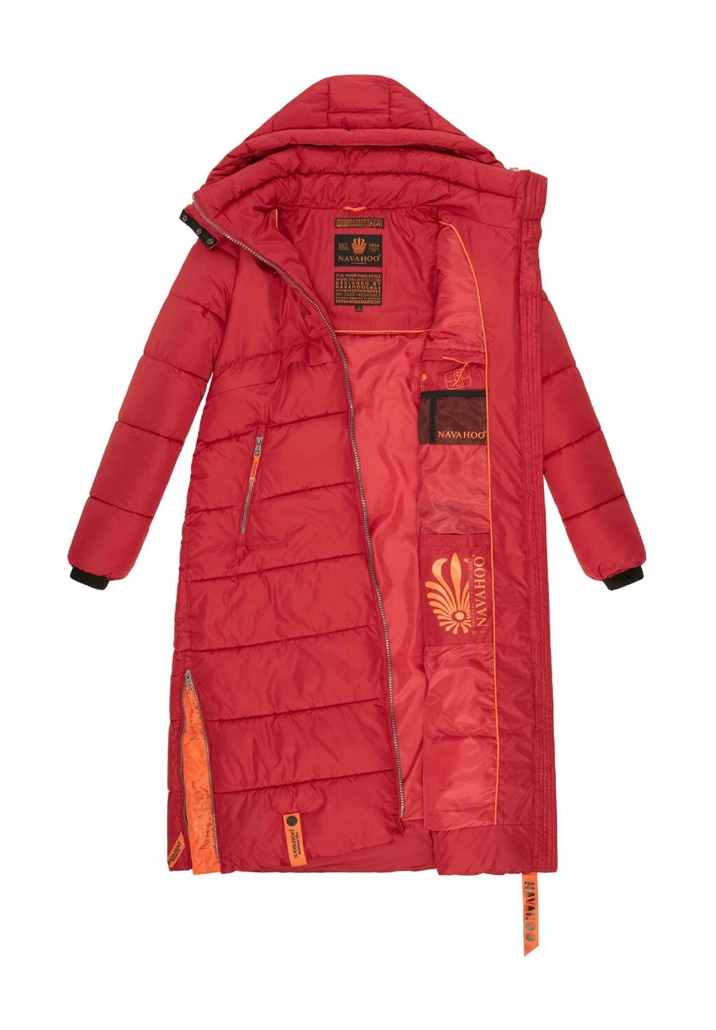 

Зимнее пальто KRISTALLBLUME Navahoo, цвет Mottled Dark Red