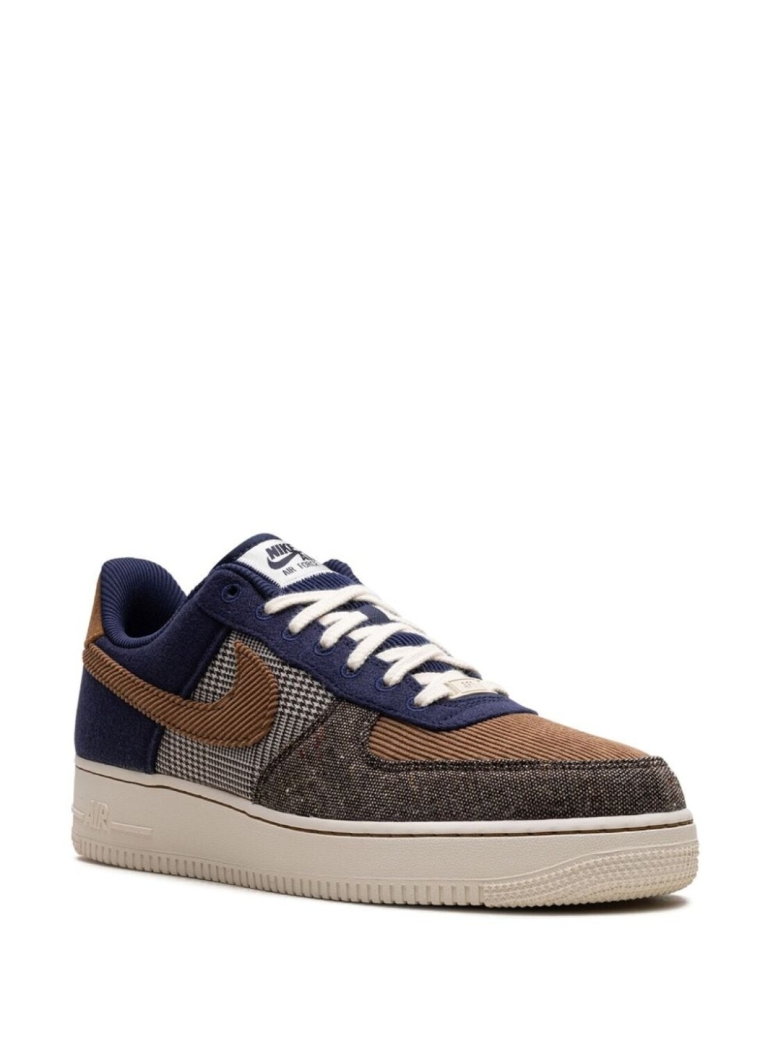 Nike кроссовки Air Force 1 '07 Premium Tweed Corduroy', коричневый — фото 2