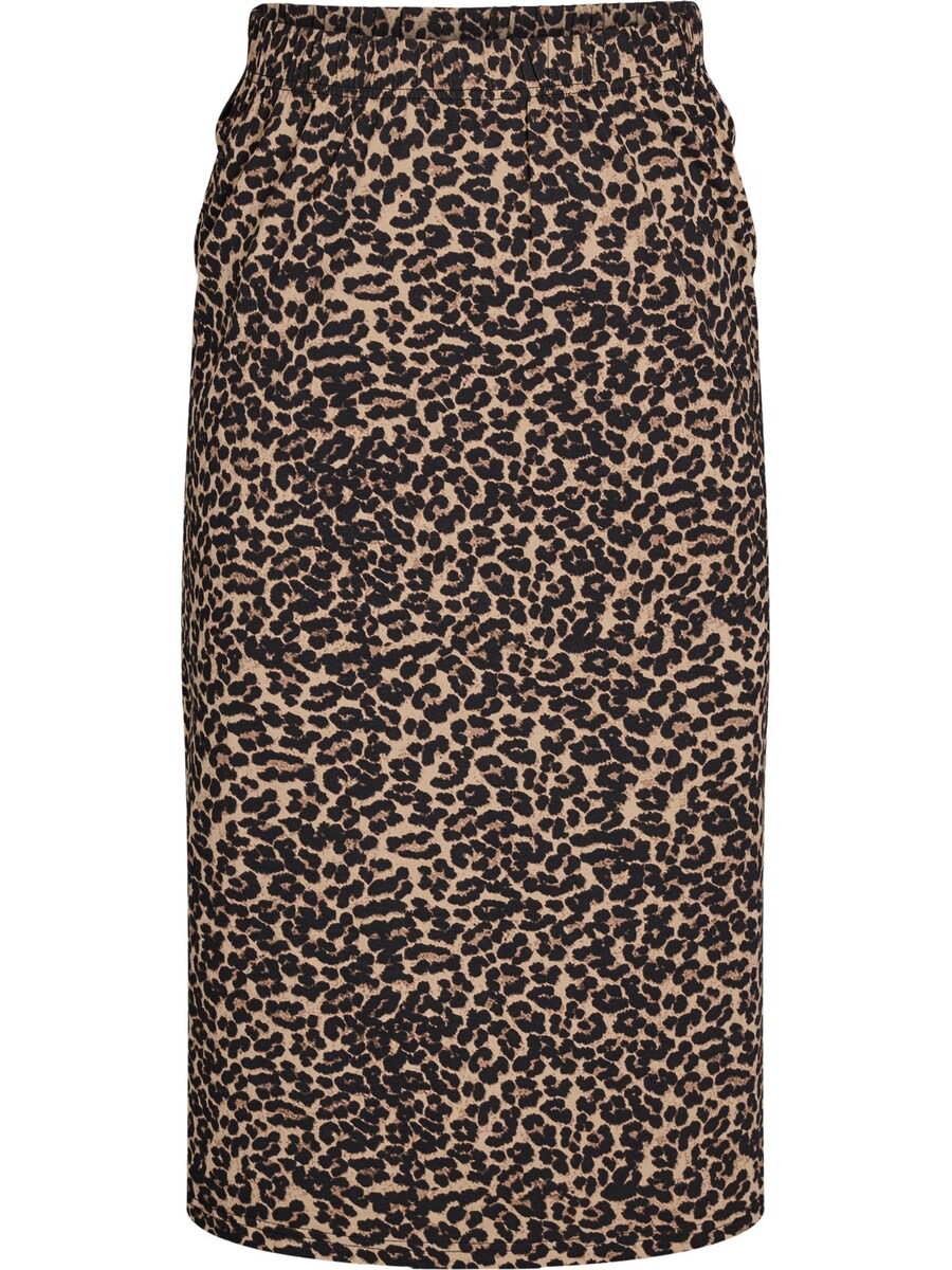 

Юбка Zizzi Vdorit, цвет Brown/Mocha