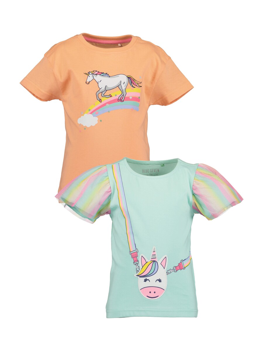

Рубашка BLUE SEVEN, цвет Mint/Apricot
