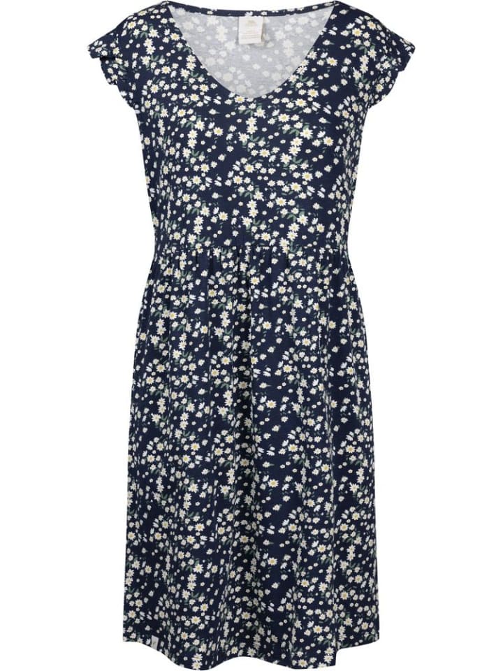 

Trespass Длинное платье «Gertha Casual Dress» синего цвета