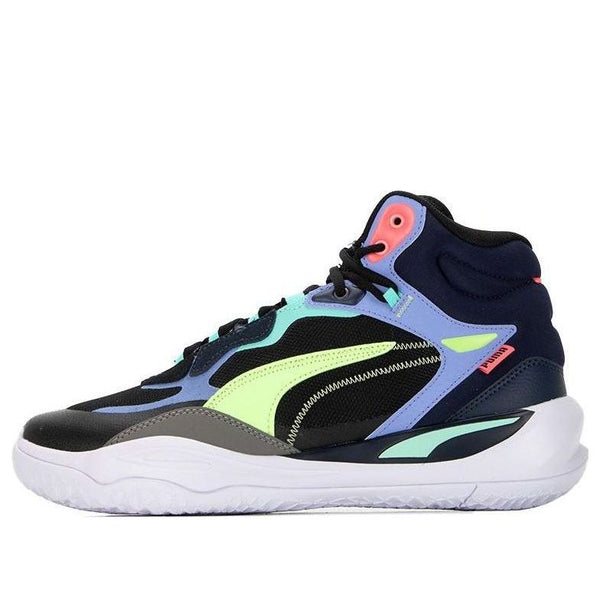 

Кроссовки playmaker pro mid 'black multicolor' Puma, черный