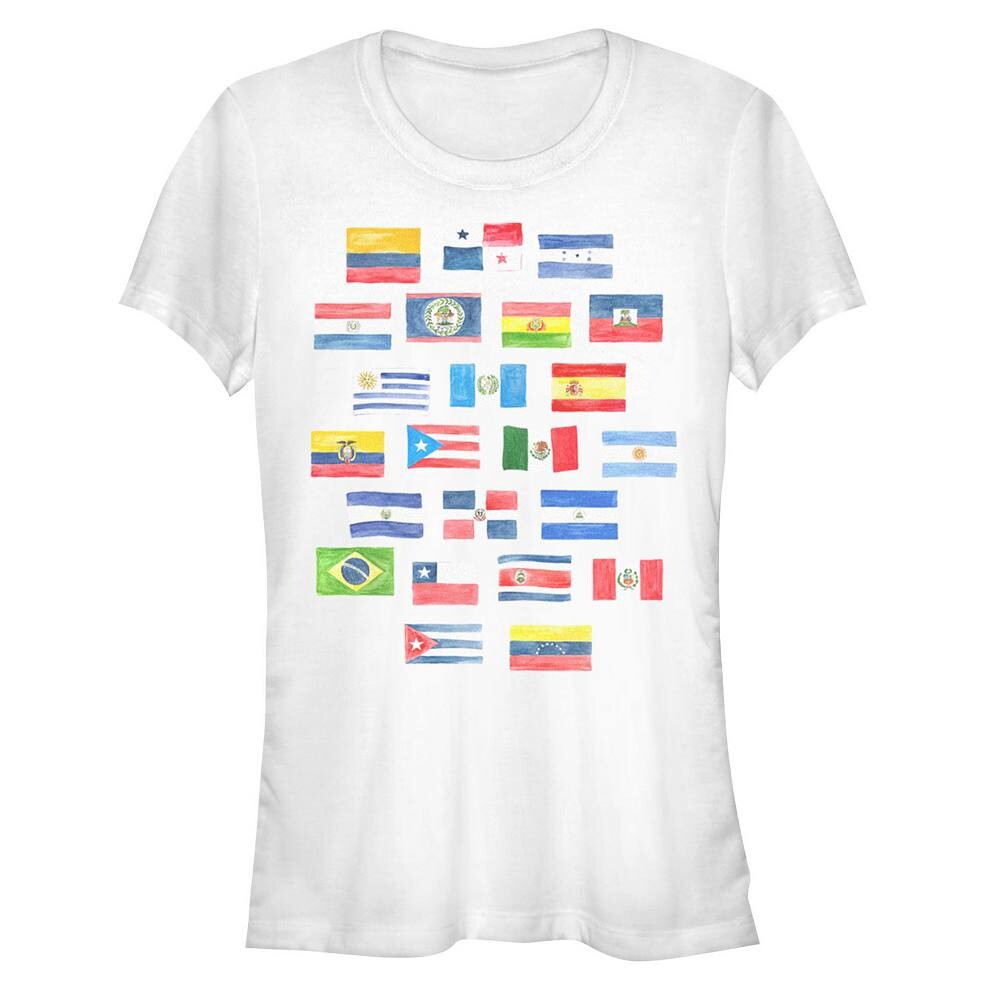 

Юниорская футболка All HHM с флагами Country Pride Licensed Character, белый