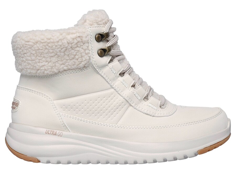 Ботильоны на шнуровке SKECHERS, natural white — фото 4