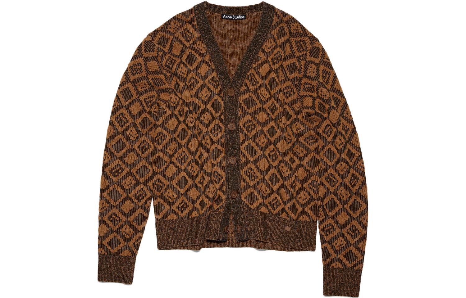 

Футболка унисекс коричневая Acne Studios