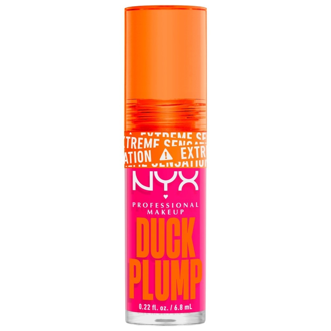 

Блеск для губ duck plump lip lacquer Nyx Professional Makeup, 12.0 - bubblegum bae, объем 7 мл