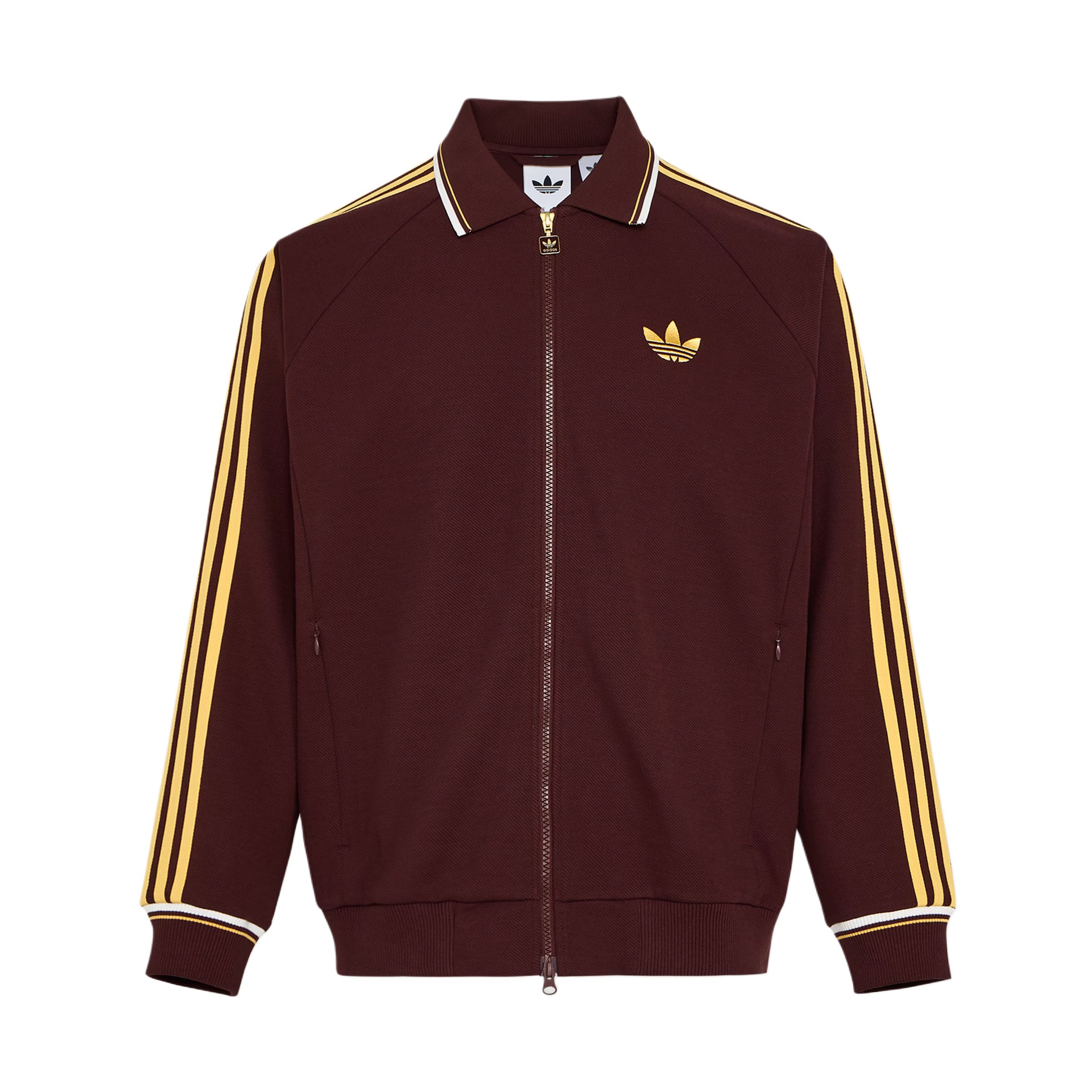 

Куртка Track Top мужская Adidas Originals, mysterious coffee коричневый