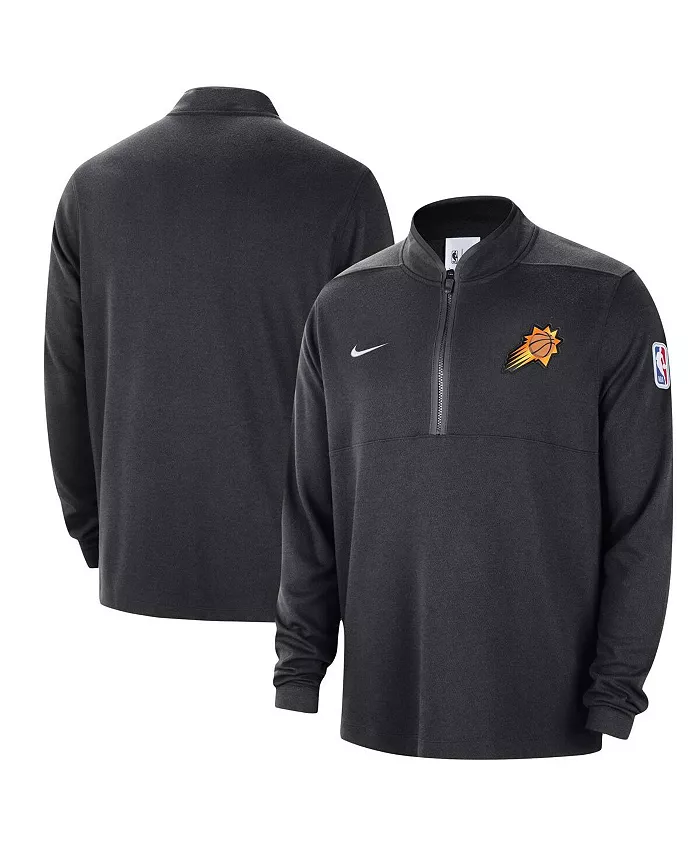 

Мужская черная куртка Phoenix Suns Authentic Performance с молнией до половины Nike
