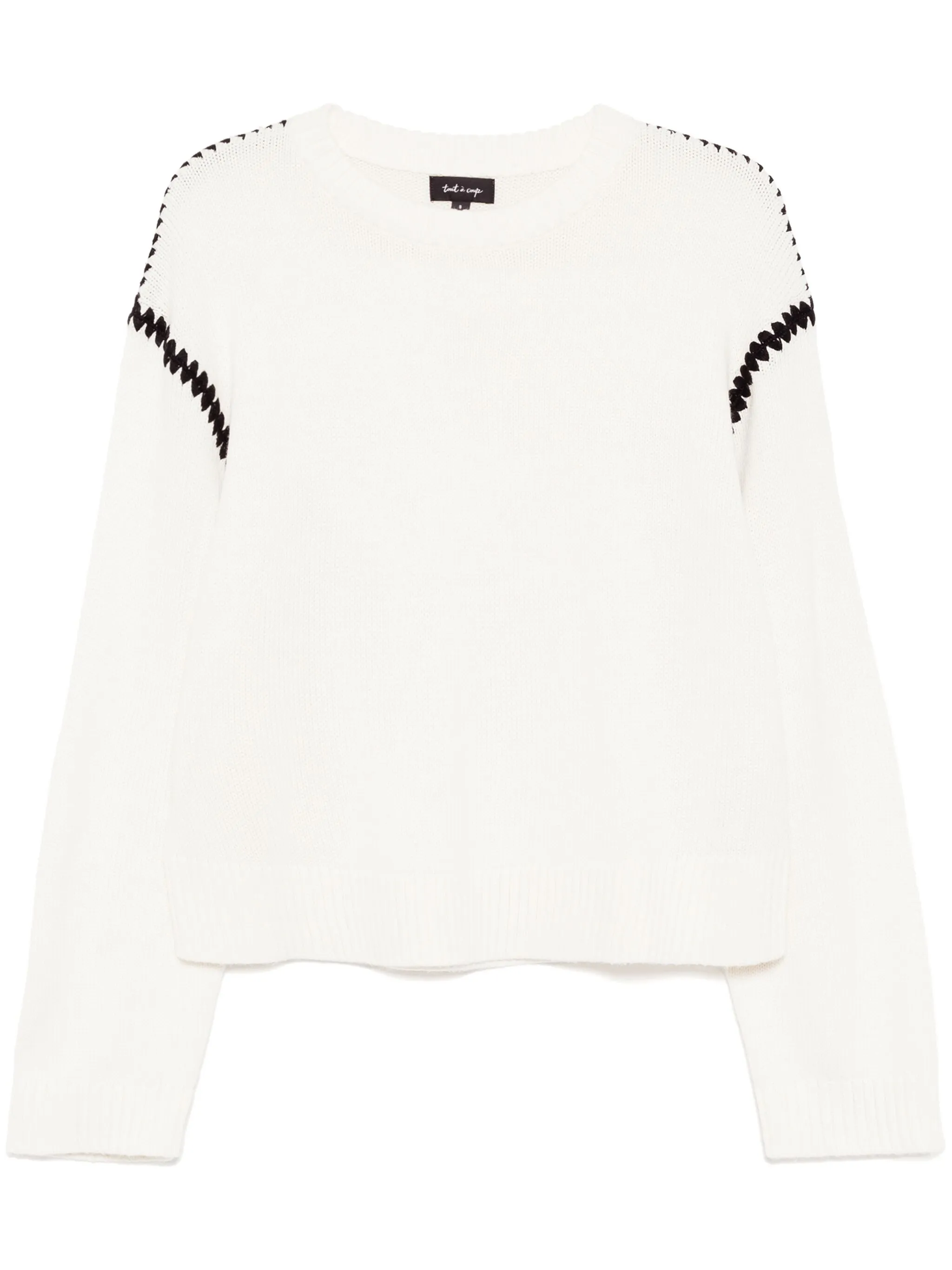 

Толстовка с контрастной отделкой Tout A Coup, нейтральный