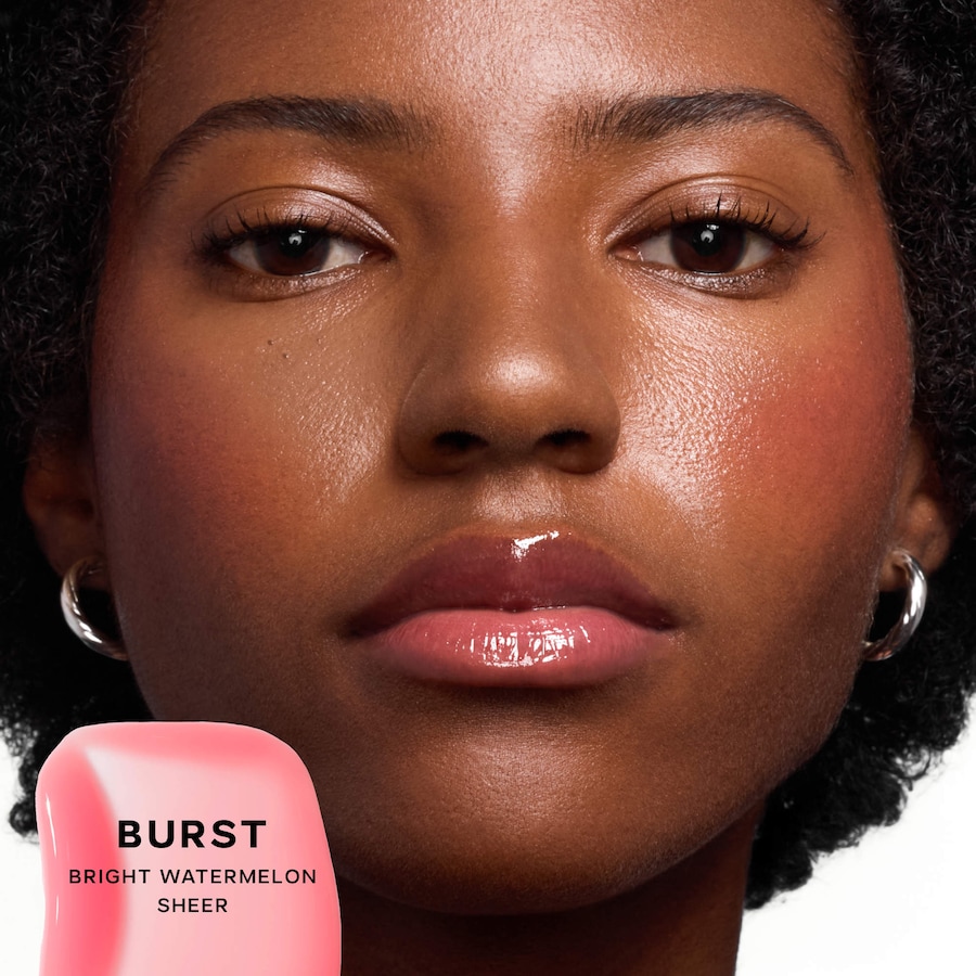 Увлажняющий блеск для губ Glossybounce High-Shine Hydrating Lip Gloss Oil Saie, 0.17 oz/5 mL, Burst — фото 2