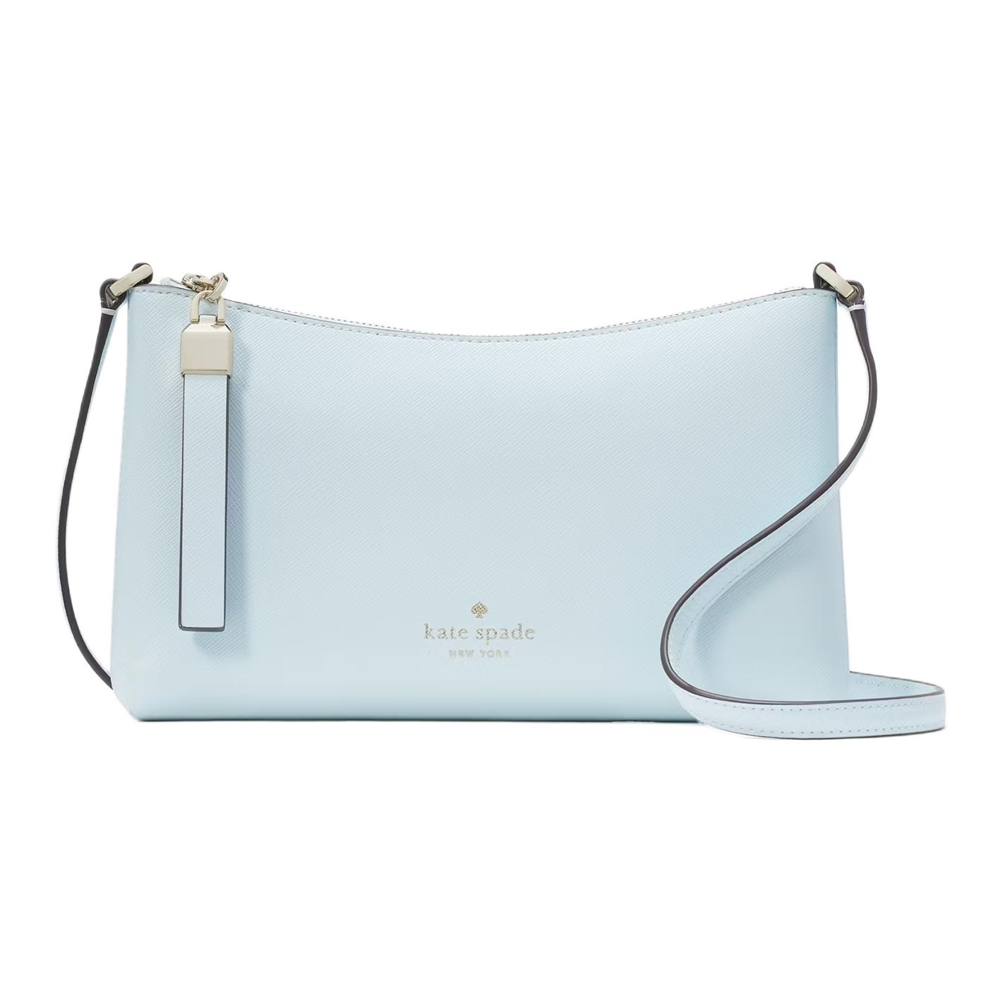 

Kate Spade Сумка через плечо из сафьяновой кожи женская небесно-голубая