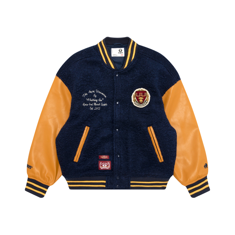 

Бейсбольная куртка FW25 женская Aape, синий