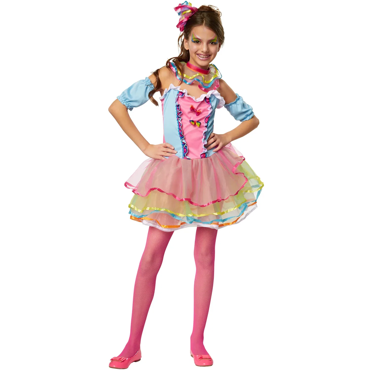 Костюм для девочек Neon Regenbogen Girl Tectake