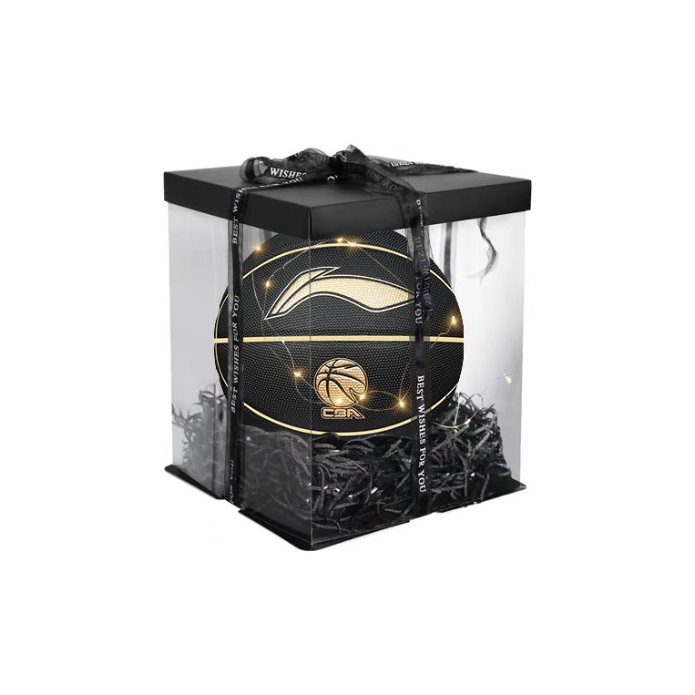 

LINING Баскетбольный мяч PU Black Gold размер 7 для тренировок и соревнований unisex